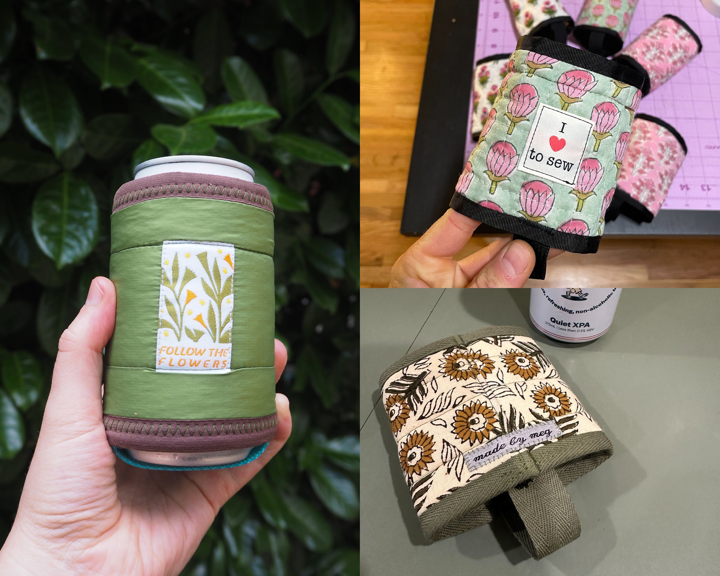 Backpocket Coozy - PDF Sewing Pattern — Road Trip Pattern Co.
